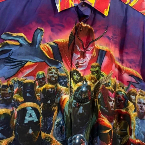 Marvel Multicolor Superhero Shirt - Picture 3 of 14